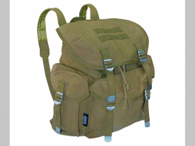 Veľký plátený ruksak typ BW Canvas Coyote s nastaviteľnými ramennými popruhmi  farba: olivová